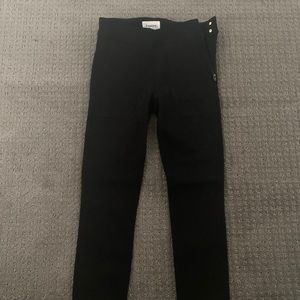 FRAME brand black fitted legging/jean